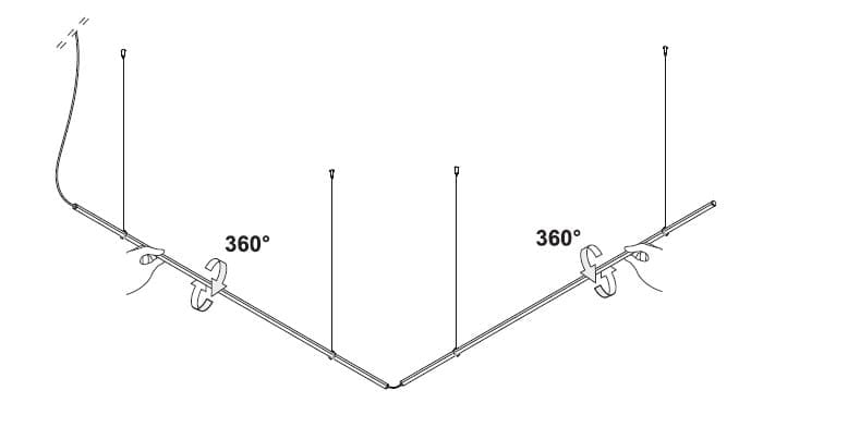Алюминиевая и поликарбонатная светодиодная система освещения In Stock Egoluce ARCH-00119998 - Вид №3