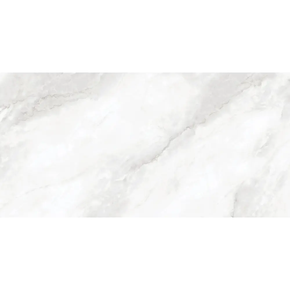 Глазурованный керамогранит Duna Hydro Bianco Glr 60x120 см 1.44 м² сатинированный цвет белый STLM-2164768