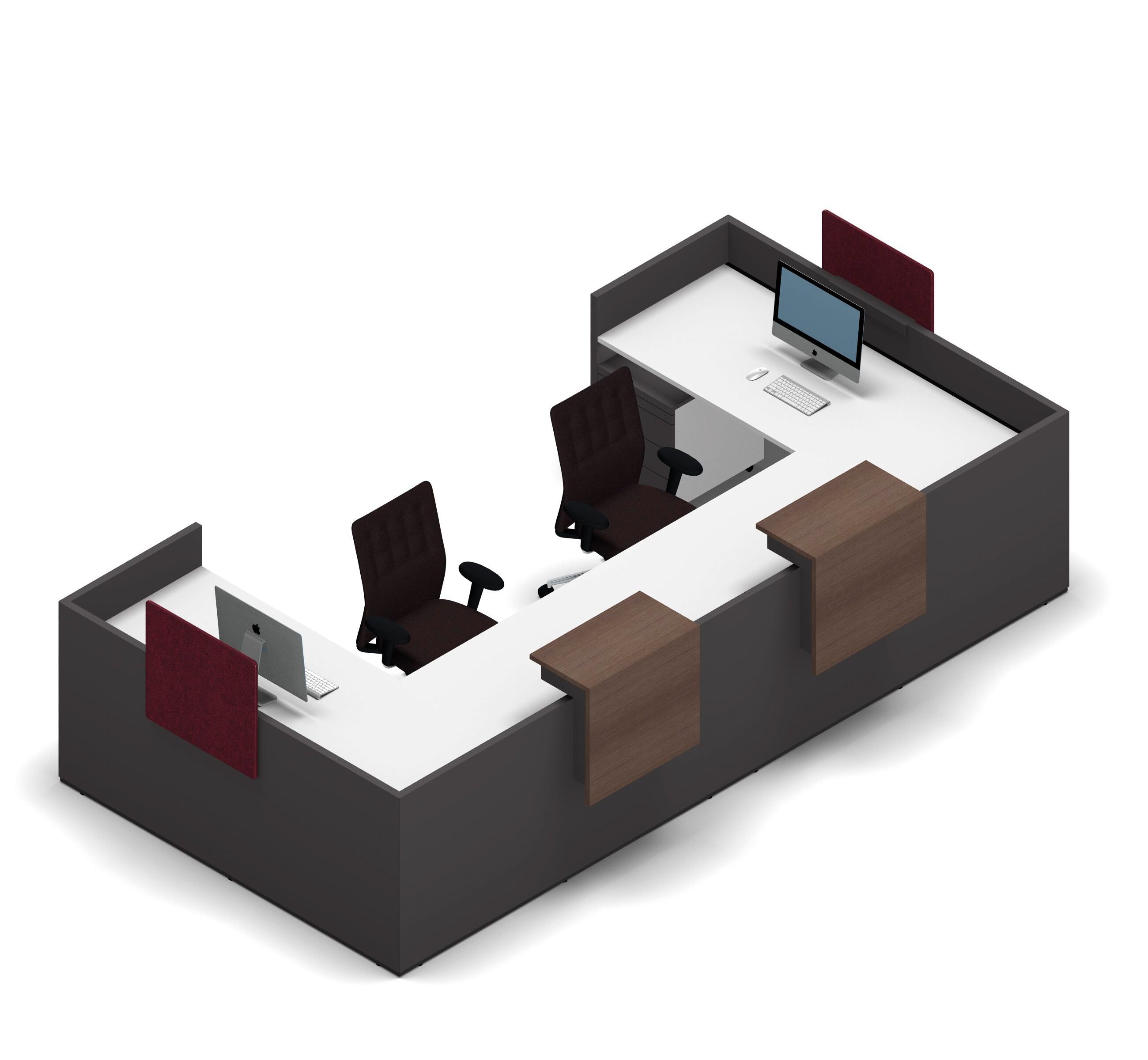 Модульная стойка регистрации werner works basic C ARCH-00106129 - Вид №24