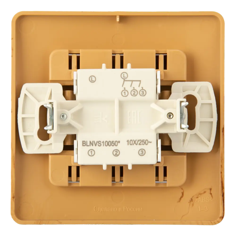 Выключатель встраиваемый Systeme Electric Blanca 3 клавиши цвет ясень STLM-2001632 - Вид №2