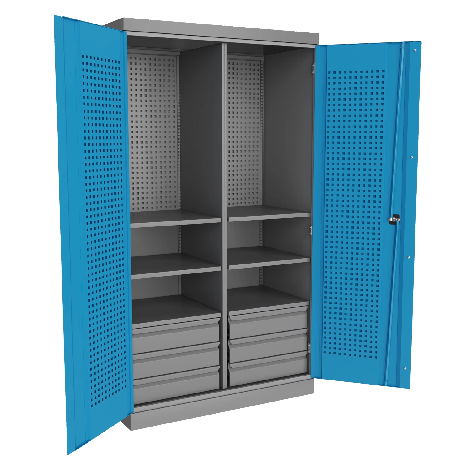 Шкаф металлический инструментальный TNC 182.6B.6S Верстакофф 180060