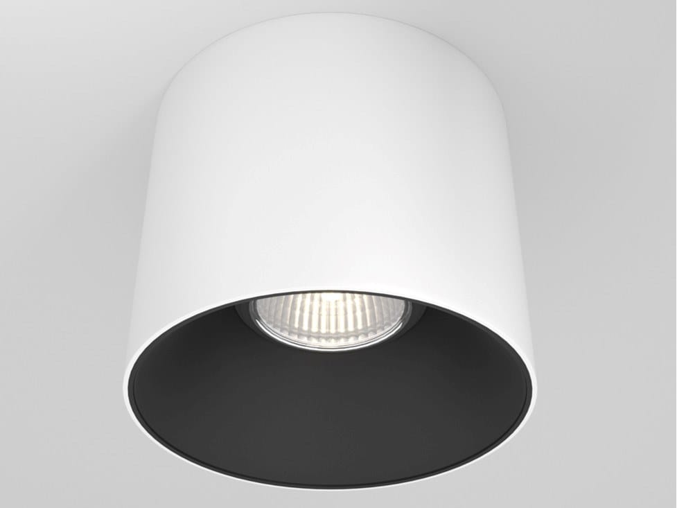 Круглый металлический потолочный светильник Maytoni Альфа ARCH-00035119