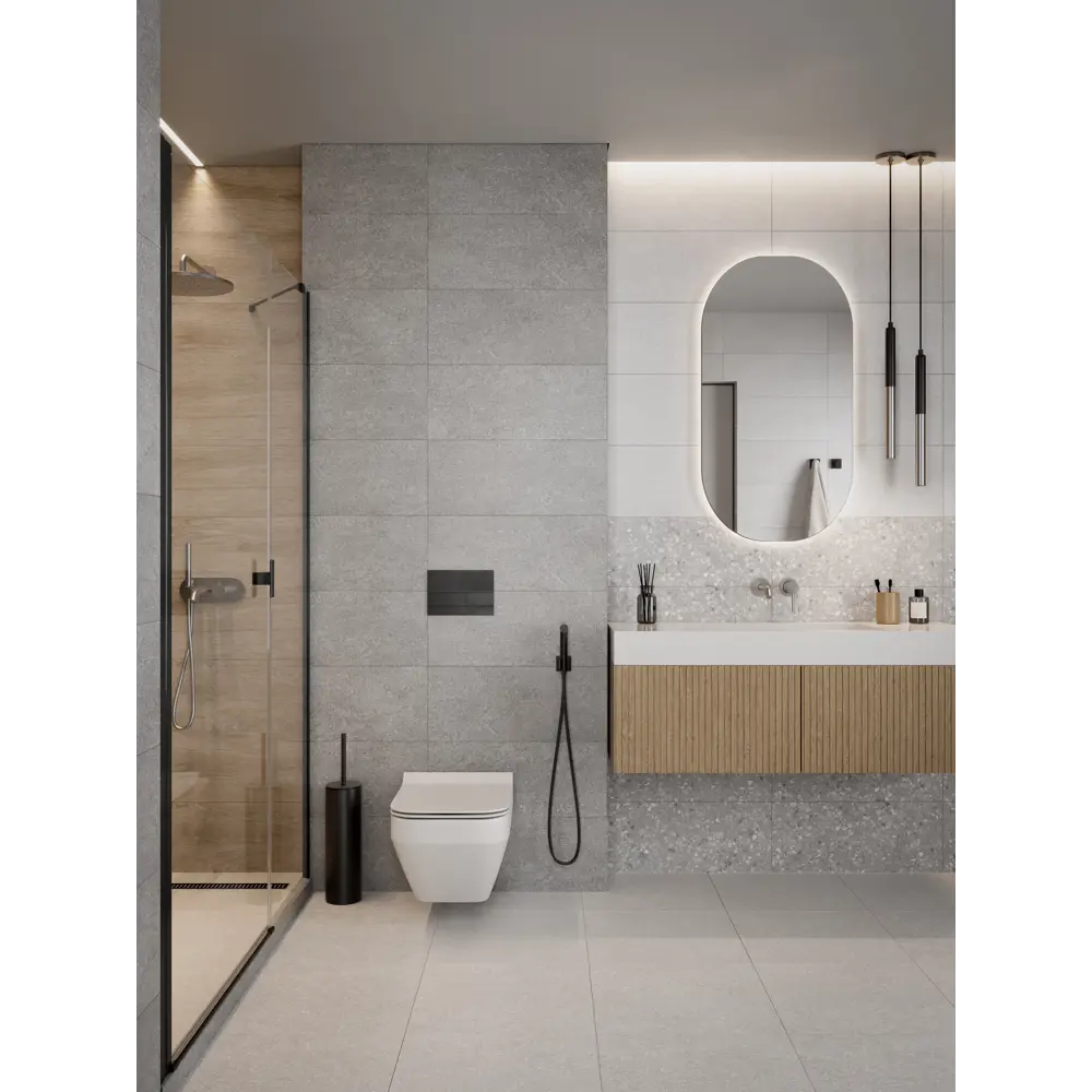 Gracia Ceramica Bravo 03 — настенная плитка под бетон в индустриальном стиле 89416678 STLM-1579072 - Вид №3