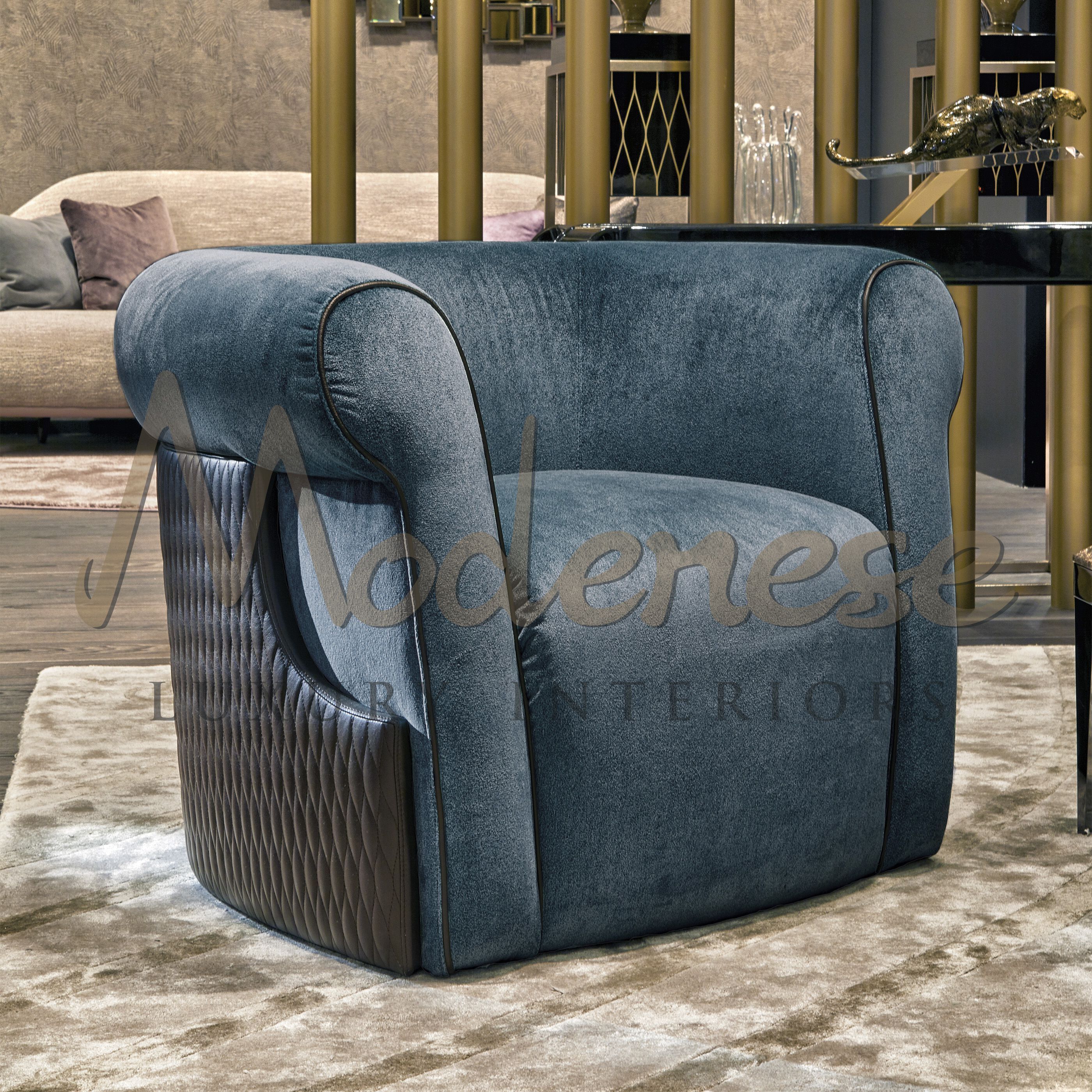 Кожаное кресло Modenese Luxury Interiors ECLIPSE ARCH-00021213 - Вид №2