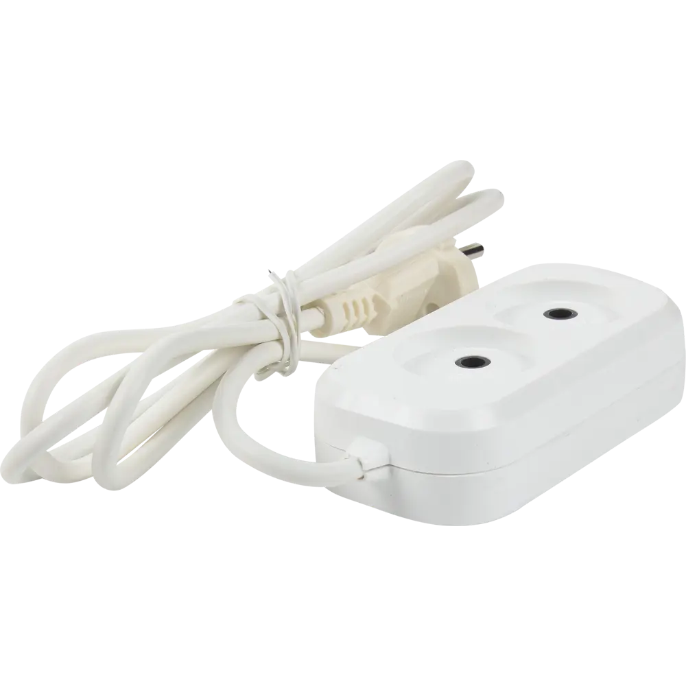 Santreyd Удлинитель бытовой с двумя розетками для дома и офиса 83659903 STLM-0043153 - Вид №1