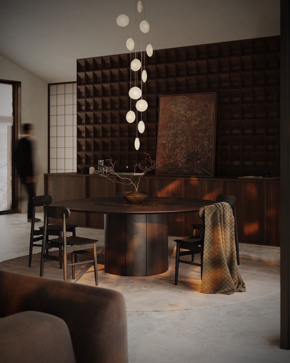 Стеклянный подвесной светильник Matthew McCormick OVA ARCH-00106529 - Вид №2