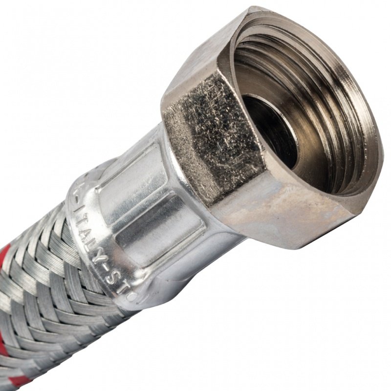 Гибкая подводка для воды НР 1"1/4 х ВР 1"1/4 STOUT - 1000 мм SHF0137323232 - Вид №1