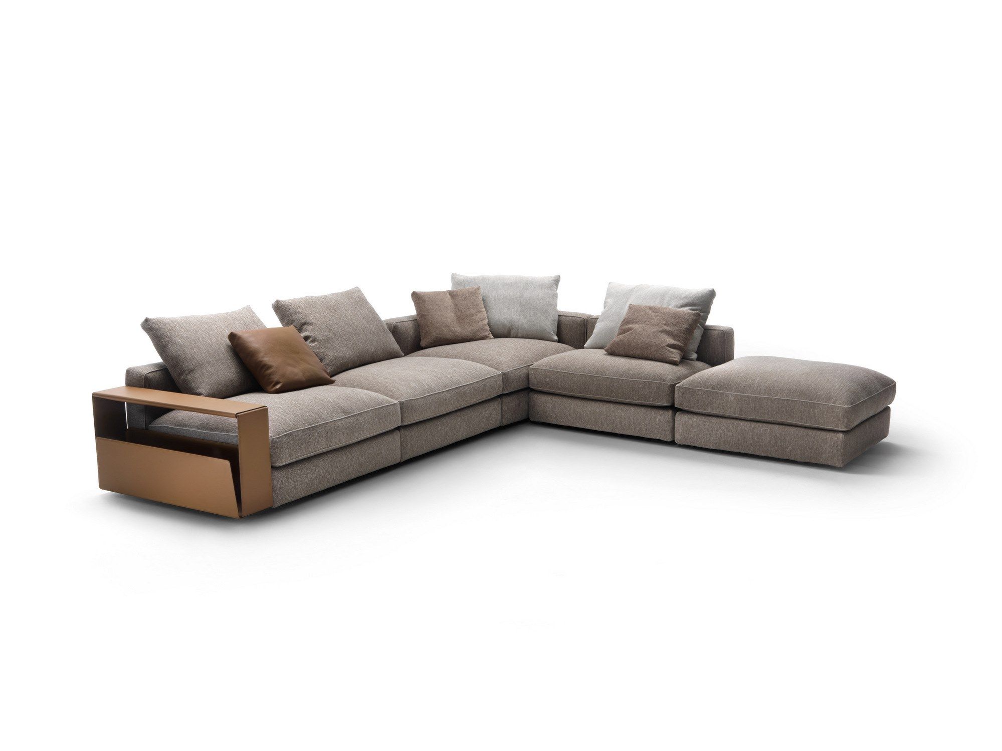 Угловой диван из ткани Flexform Harper ARCH-00029402 - Вид №2