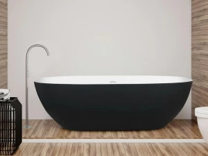 AQUAdesign Овальная ванна из cristalplant® Stone evo