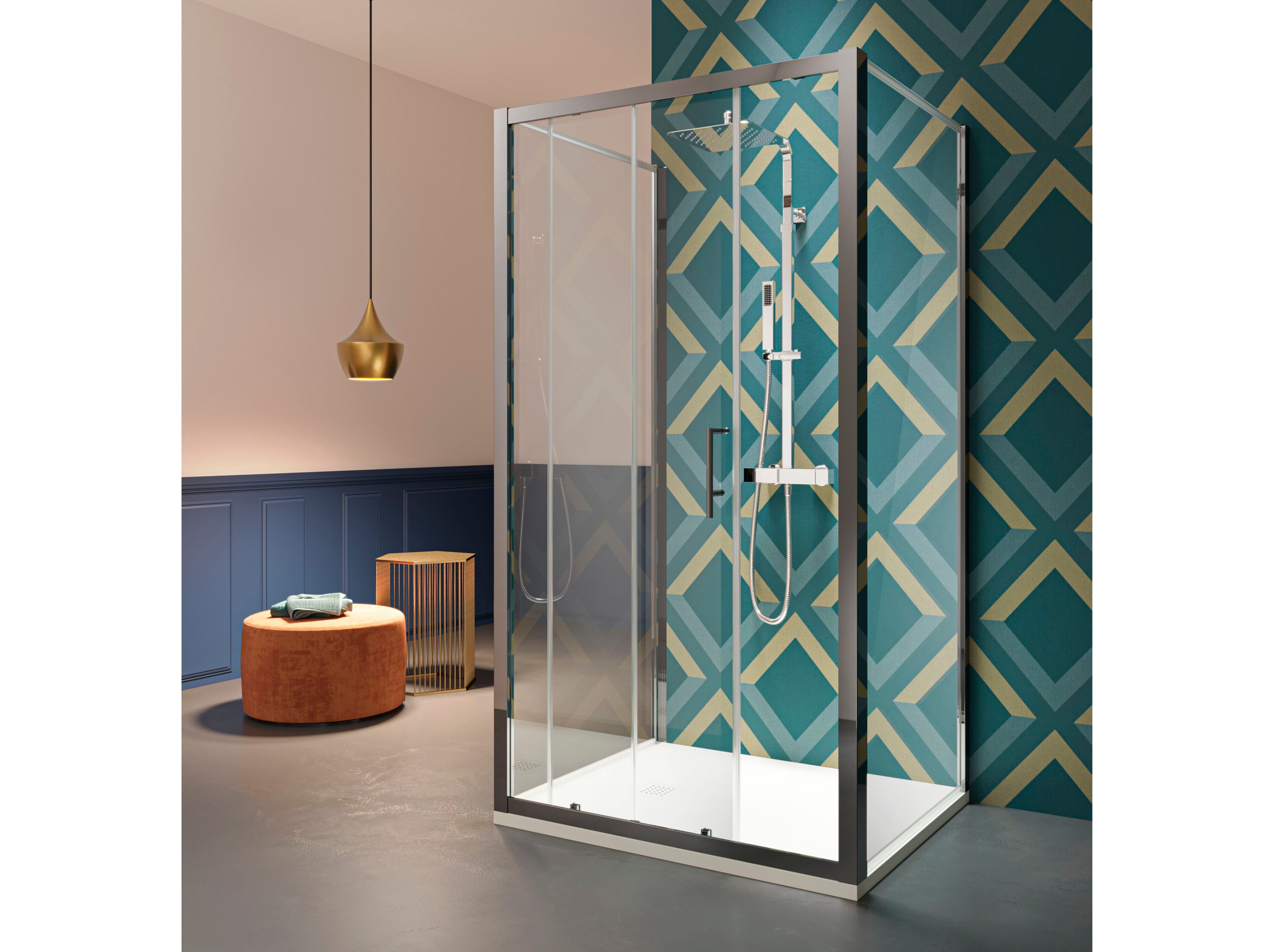 Душевая кабина из алюминия и стекла TAMANACO ECOPSC50 ARCH-00041649