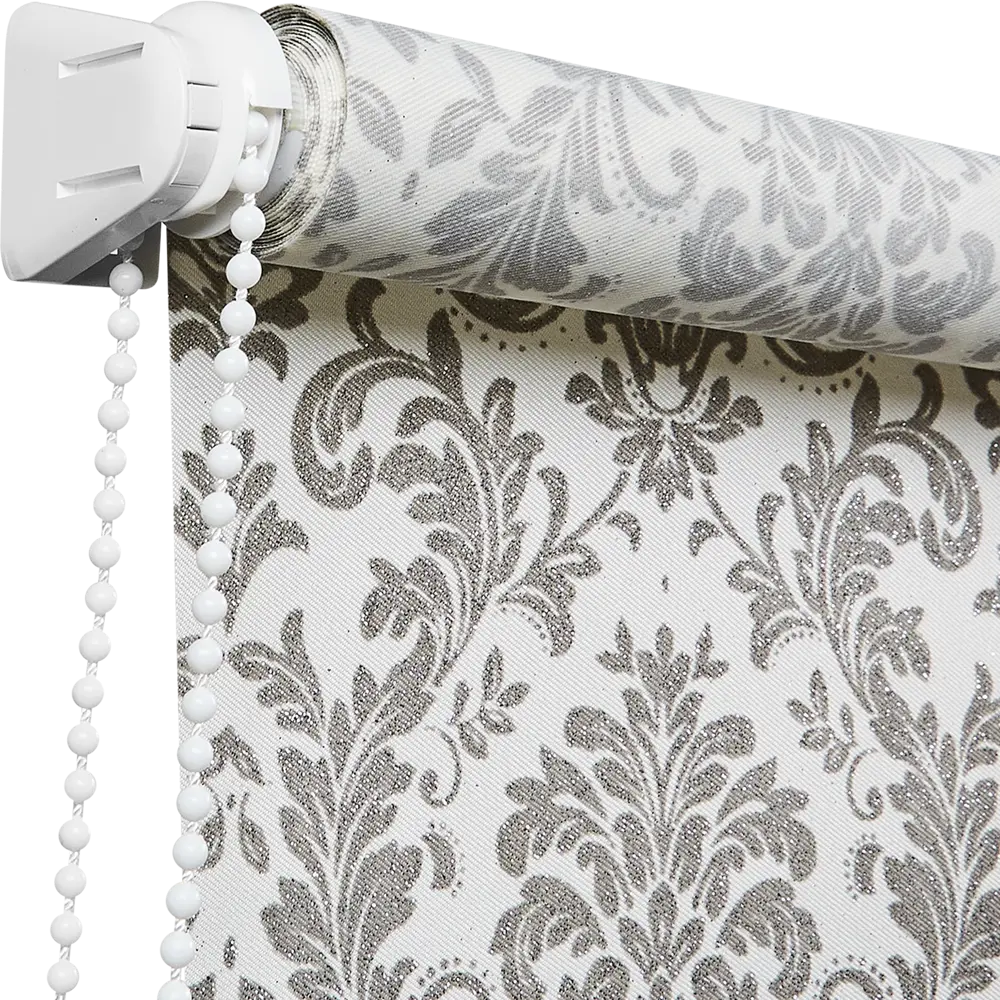 Штора рулонная Legrand Дамаск 50x175 см цвет серый DOMLEGRAND STLM-2101962 - Вид №2