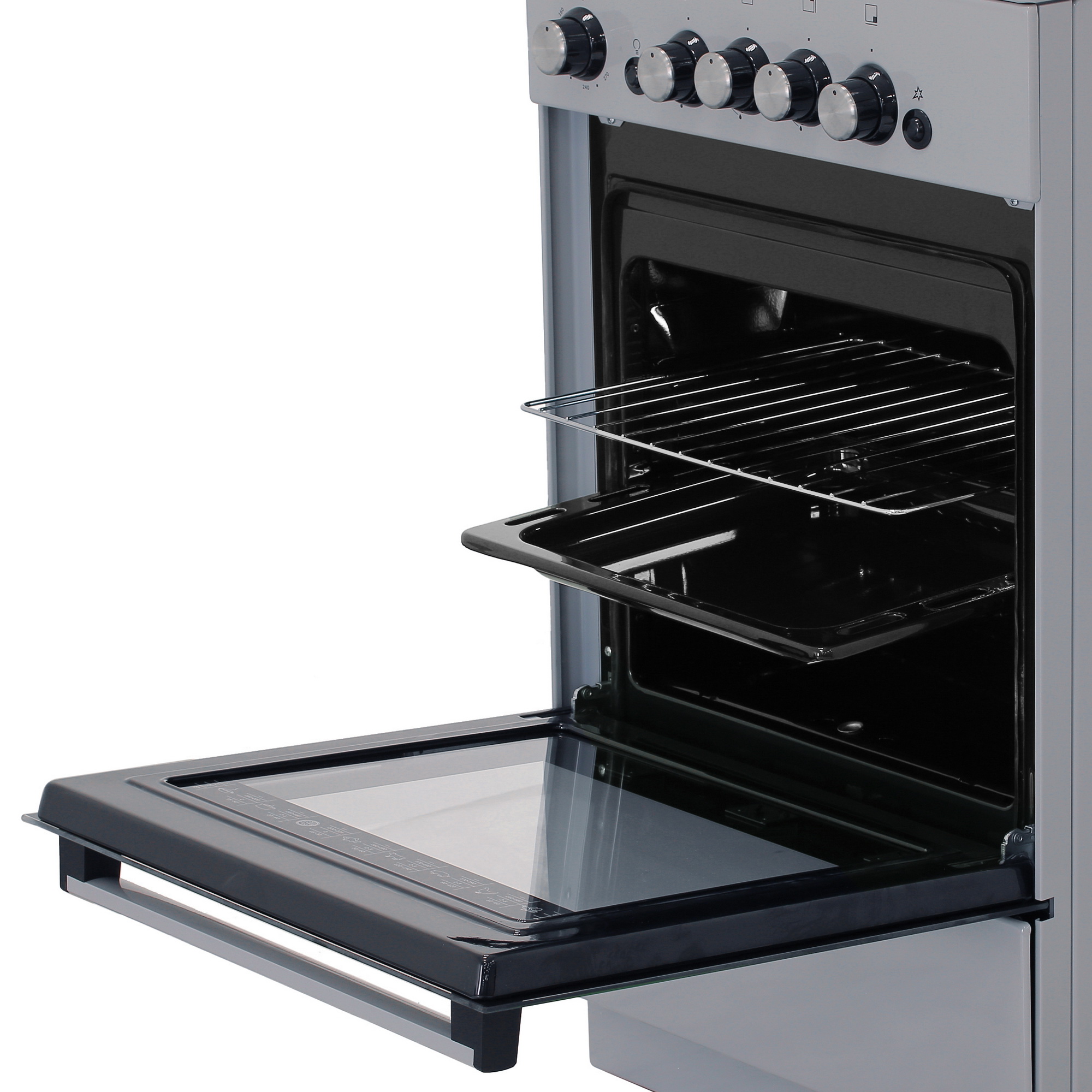 9082366 Газовая плита DEXP G25-1G серый STDN-0040825 - Вид №6