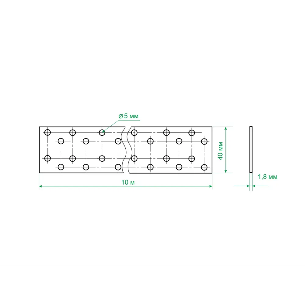 Santreyd - Перфорированная монтажная лента для надежного крепления 84857942 STLM-1501651 - Вид №3