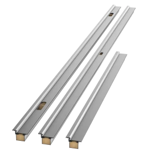 Дверная коробка прямой Invisible 2200x65x35 мм цвет хром (2.5 шт.)