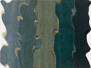 Прямоугольный ковер ручной работы