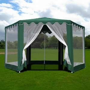 Садовый шатер с сеткой 2х2х2 м AFM-1048H Green AFINA  130465 Зеленый