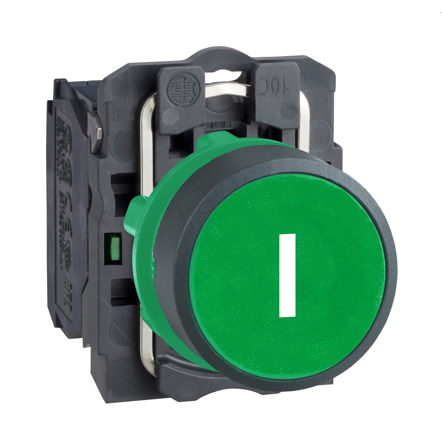 XB5AA3311 Кнопка Harmony 22 мм, IP66, Зеленый Schneider Electric Кнопки и лампочки 