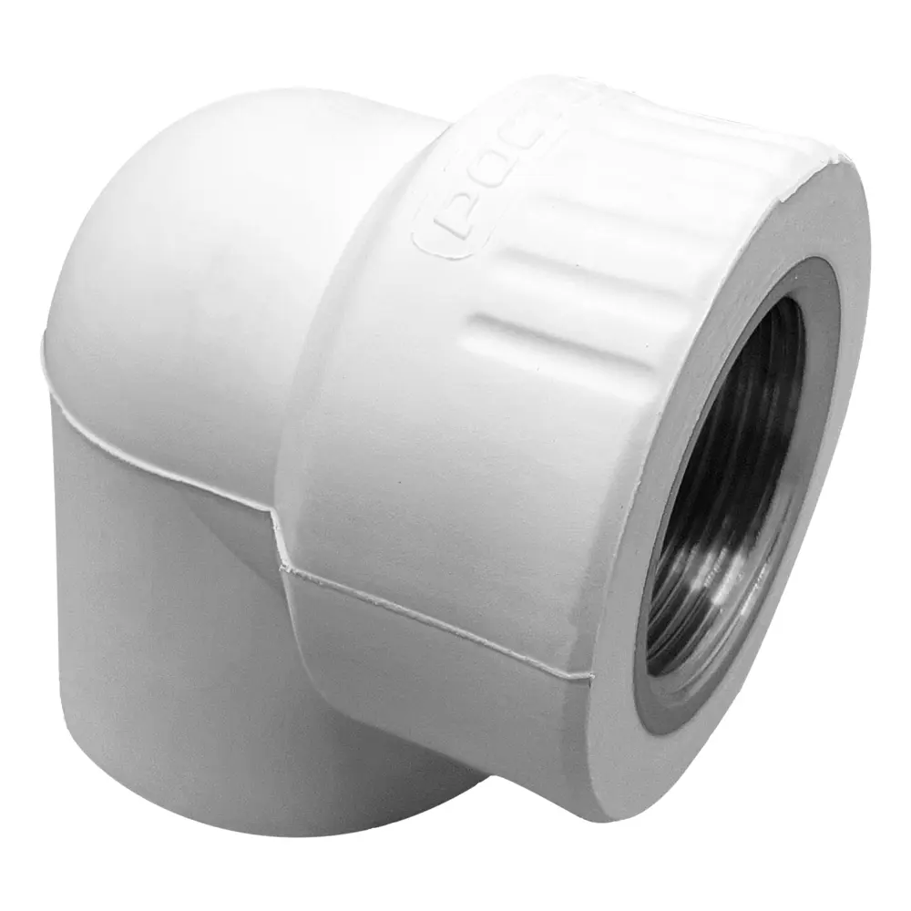 Угол комбинированный 90° Ростерм 1"x32 мм ВР полипропилен STLM-2020803 - Вид №2