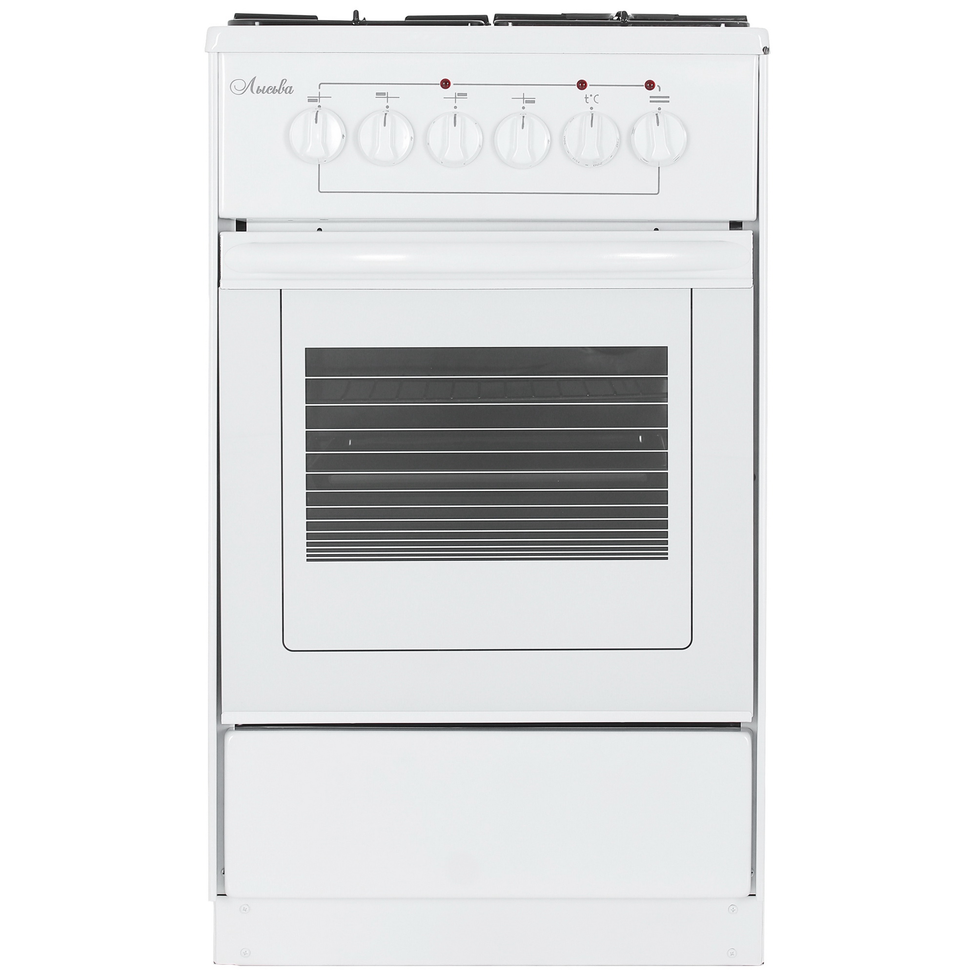 1033262 Комбинированная плита Лысьва ЭГ 1/3г01-2у белый STDN-0053655