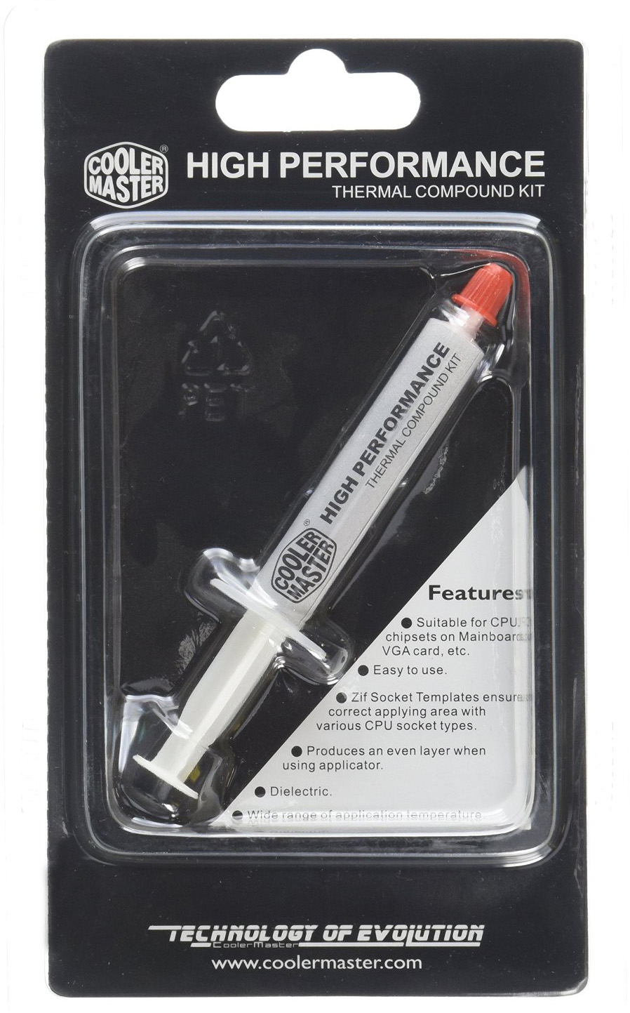 HTK-002-U1-GP sc102 thermal compound kit "high performance" Cooler Master Santreyd 