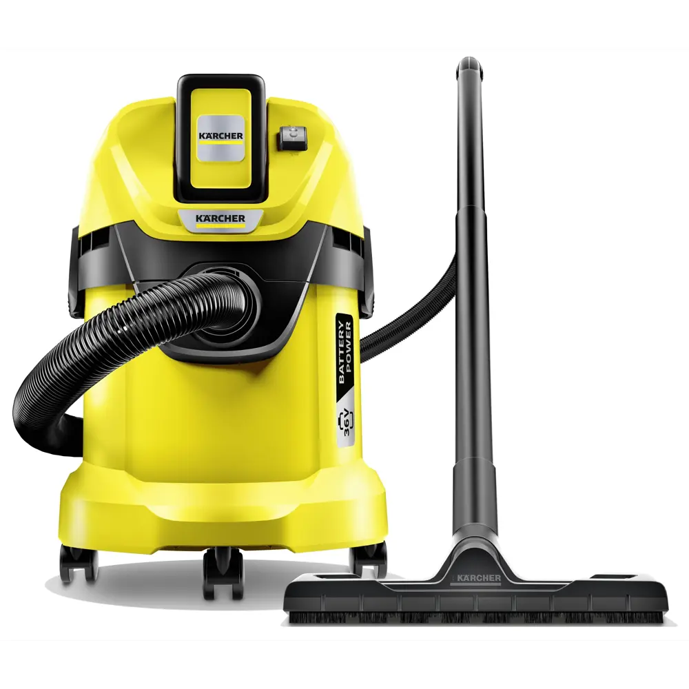 Пылесос Karcher WD3 Battery Set, 300 Вт, 17 л STLM-2058036 - Вид №1