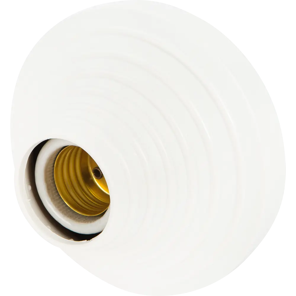 Патрон-стойка Santreyd E27 белый с коническим дизайном 13637895 STLM-0921697