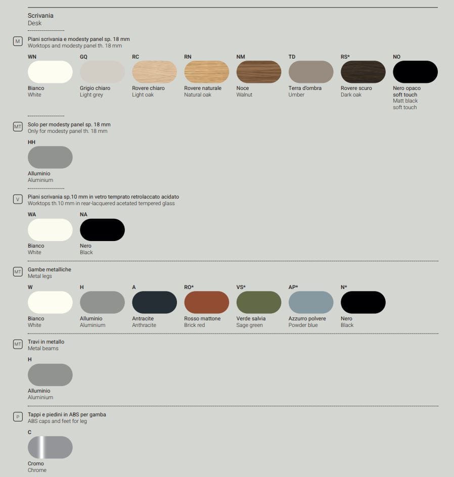 Прямоугольный стол для совещаний из металла и меламина DVO Entity ARCH-00078752 - Вид №2