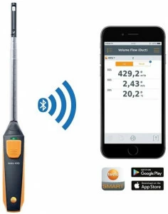Testo Термоанемометр Bluetooth Smart probes 0560 1405