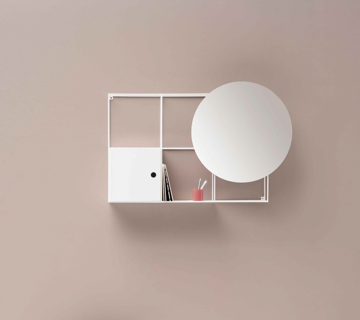 Ex.T FELT COMPOSITION 2 Стенка модульная белая EXFELTCOMB2BIANCO  - Вид №9