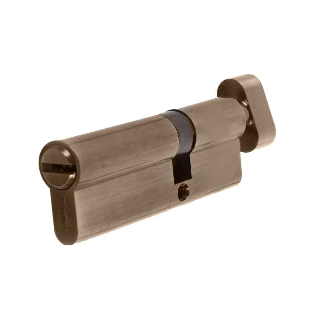 Цилиндр ключ/вертушка 35x55 бронза, 90 C BK AB PALLADIUM STLM-2187069