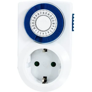 92709171 Розетка с таймером накладная Feron Basic 23238 с заземлением, цвет белый STLM-1108015