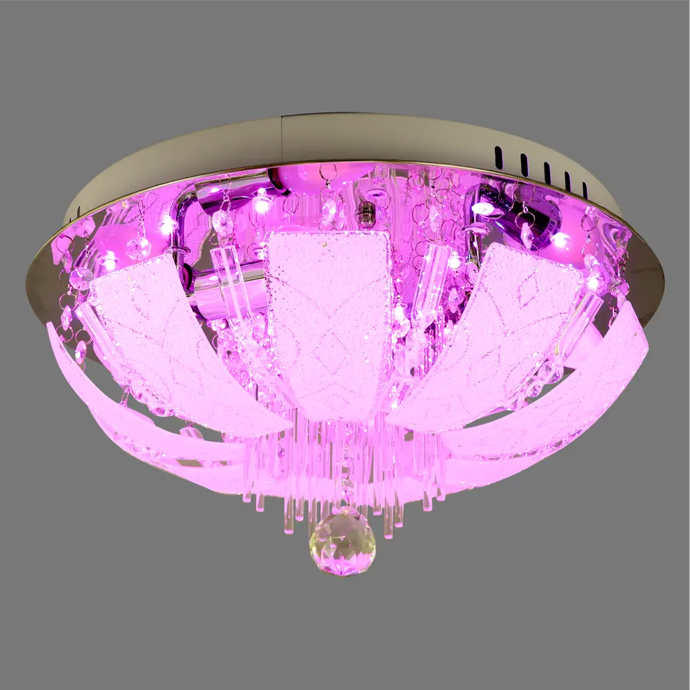 Люстра хрустальная подвесная Пари 4xE14x60 Вт, LED, металл/стекло, цвет хром WINK STLM-2074334 - Вид №13