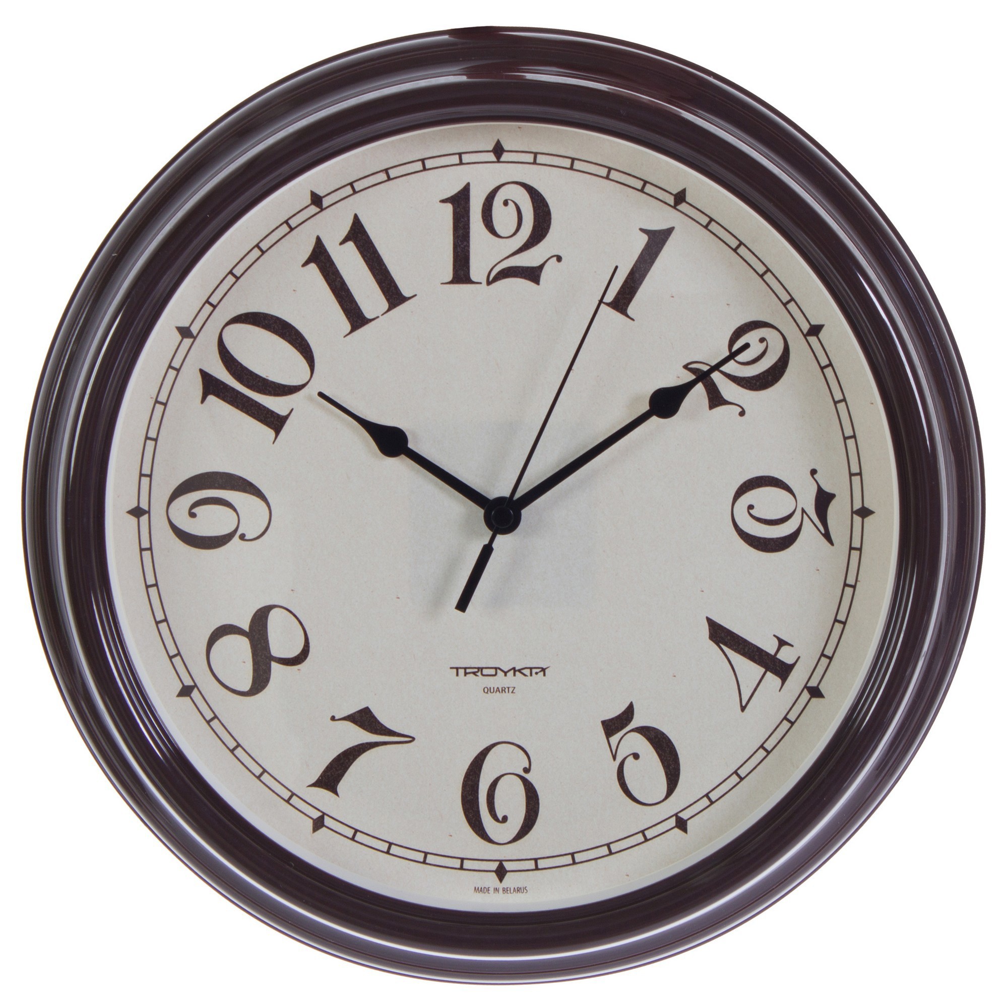 18818847 Часы настенные "Классика" цвет коричневый диаметр 30.5 см STLM-0012998 TROYKATIME