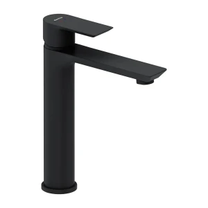 Смеситель Damixa Fortuna для раковины - черный матовый с керамическим картриджем 89380904