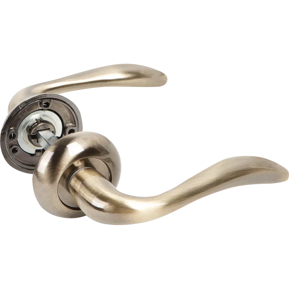 Дверная ручка Inspire «Wind», без запирания, комплект, цвет бронза STLM-2190741 - Вид №1
