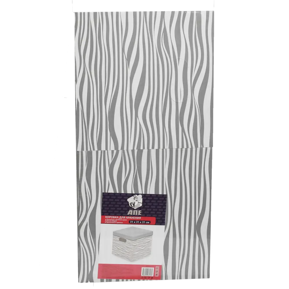 Коробка для хранения АПЕ 312G с крышкой и ручками 31×31×31 см 89433153 STLM-1577736 - Вид №4