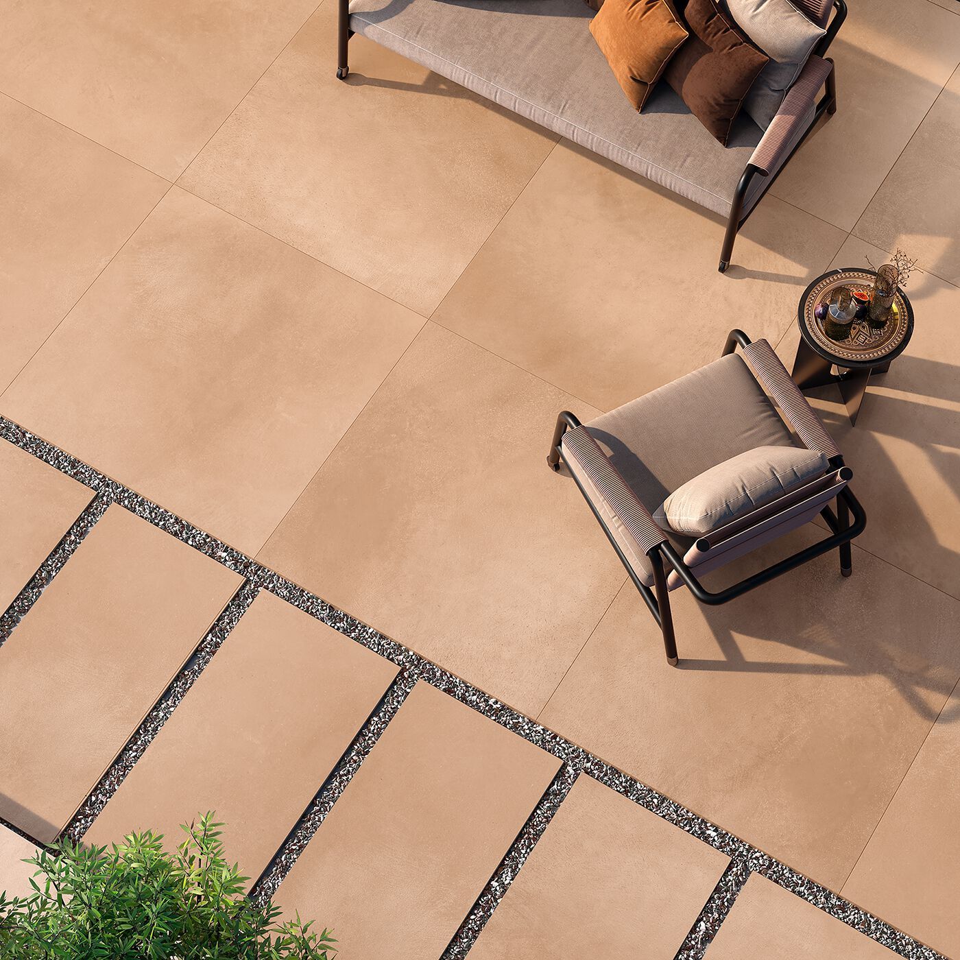 Пол / керамогранит с эффектом цемента Revigrés ARCH-00008329 - Вид №1