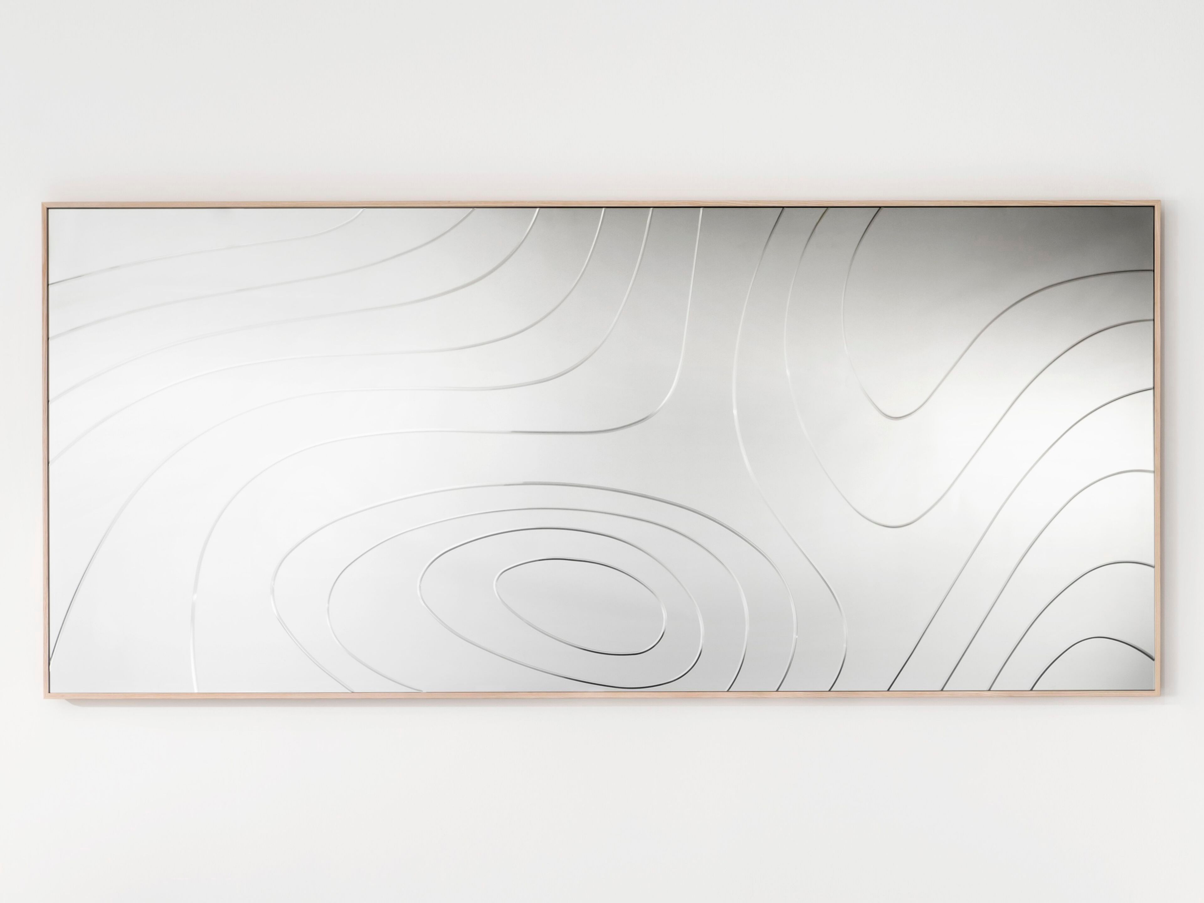 Прямоугольное зеркало с рамой стены Agon Essence RE-WOOD ARCH-00084503