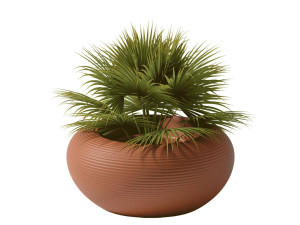 Полиэтиленовый садовый горшок