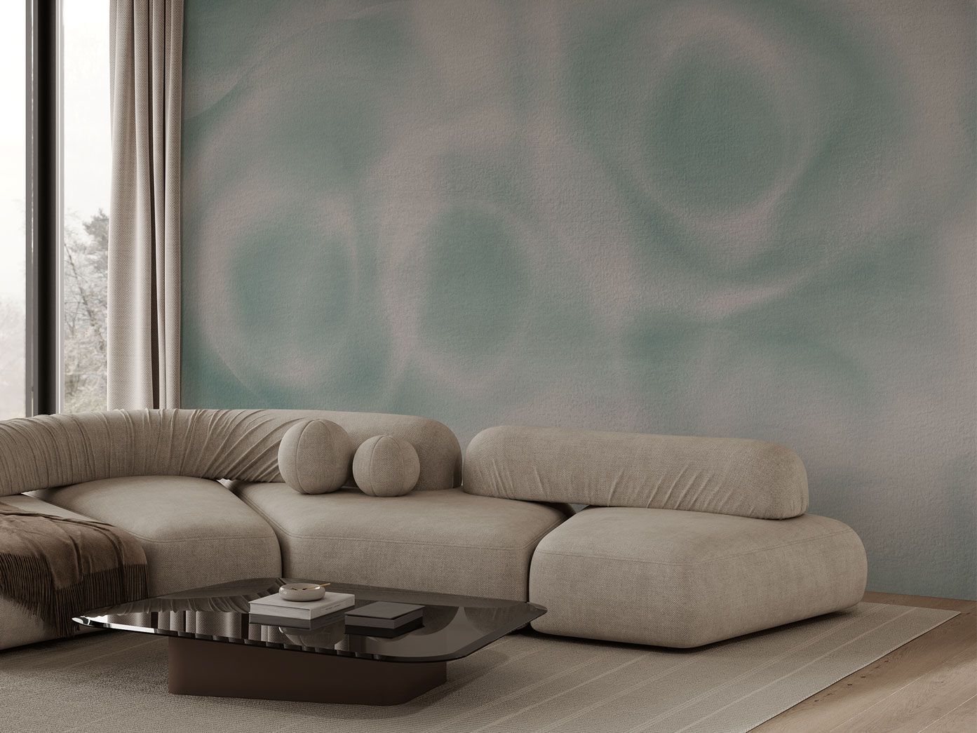 Нетканые рулонные гипсовые обои Affreschi & Affreschi Flo ARCH-00062396 - Вид №1