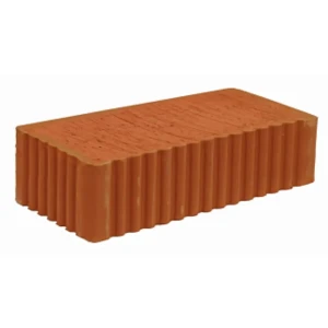 Кирпич рядовой керамический полнотелый М150 красный 250x120x65 мм 1 НФ