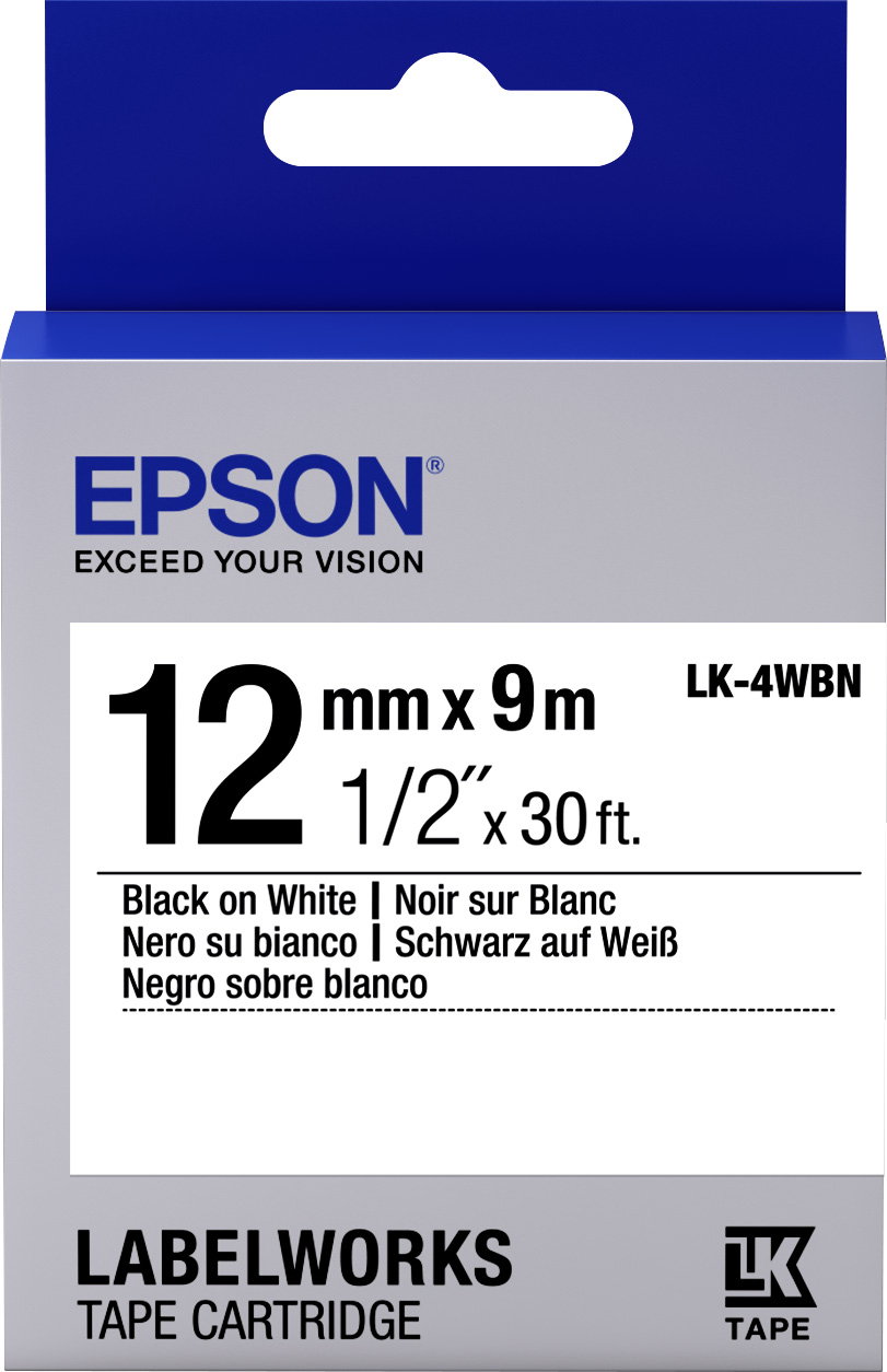 C53S654021 lk-4wbn9 std blk/wht 12/9 Epson Santreyd 