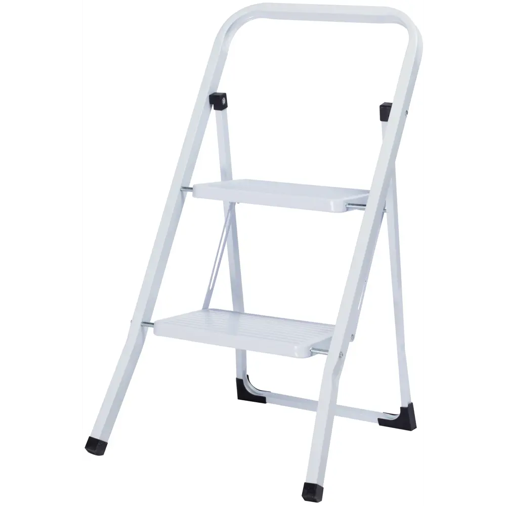 Стремянка стальная, 2 ступени, цвет белый Santreyd STLM-2014289