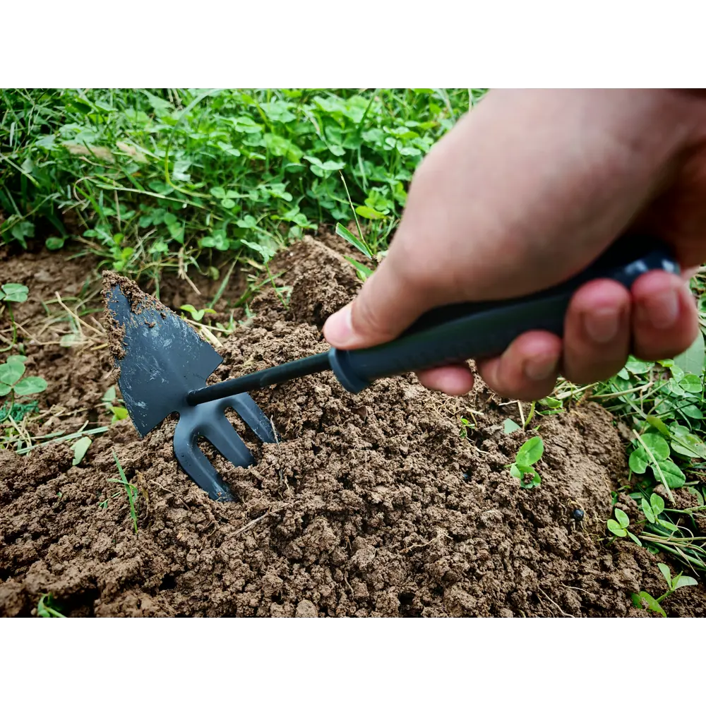 Культиватор ручной BEGINIA сталь 15.2 см STLM-2106523 - Вид №4