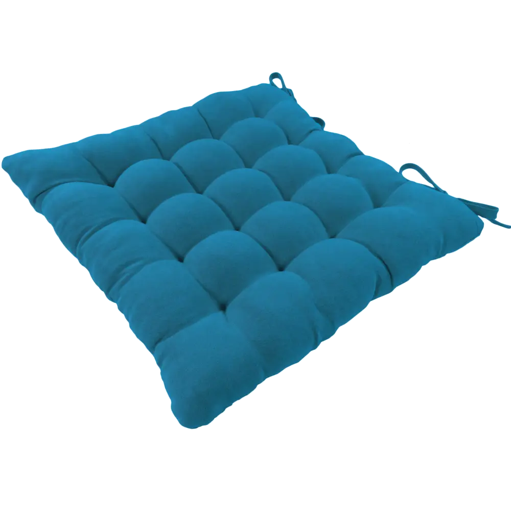 Сидушка Linen Way 38x38x6 см цвет бирюза STLM-2085919 - Вид №1