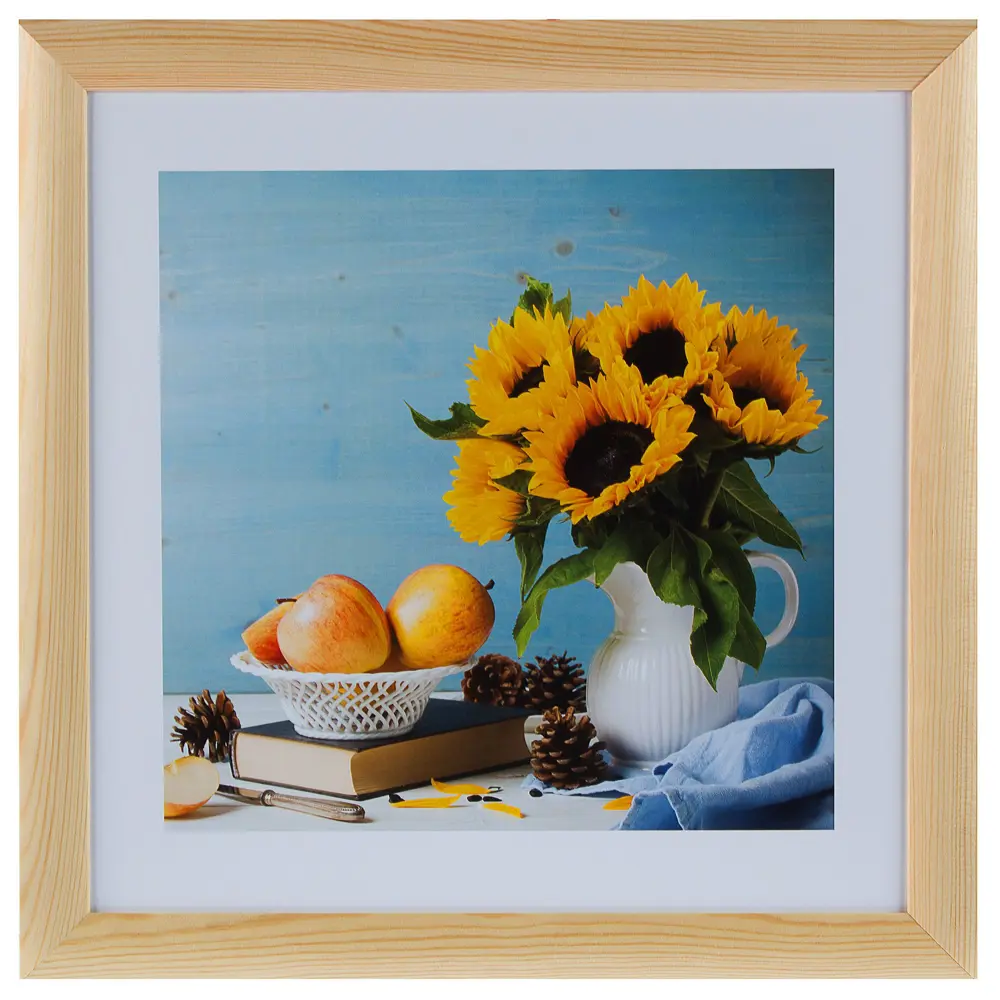 Постер в раме 40х40 см «Подсолнухи» Santreyd STLM-2124470