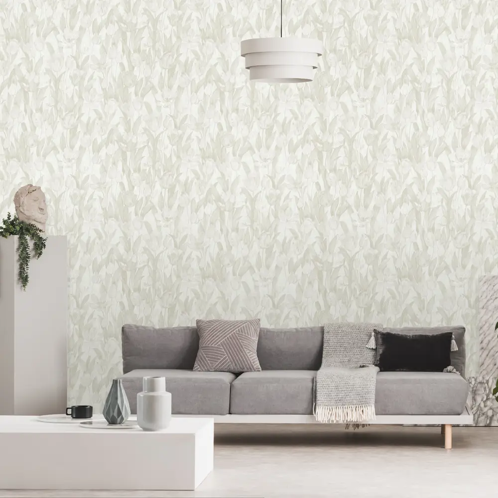 Обои флизелиновые Tulipani бежевые 1.06 м CS60171 82734930 STLM-2140200 Santreyd - Вид №2