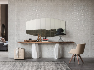 Деревянная прямоугольная консоль