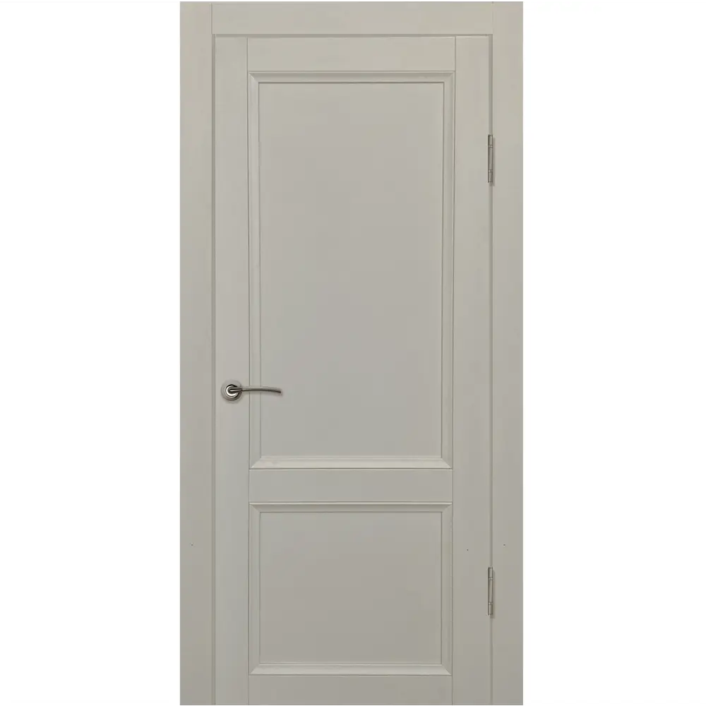 МАРИО РИОЛИ | Межкомнатная дверь Рондо 90×200 см с покрытием Hardflex, серый жемчуг 83699065