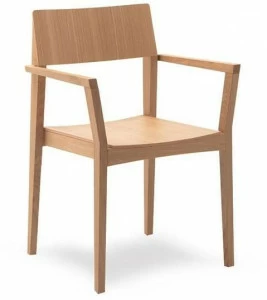 PIAVAL Деревянный стул с подлокотниками Elsa | health & care 64-14/4 | 64-14/4r